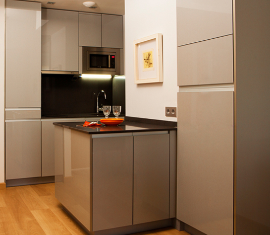 Proinca te ofrece pisos totalmente amueblados de alquiler en Madrid con cocinas equipadas con todos los electrodomásticos