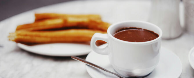 Madrid caramelos de violetas y churros