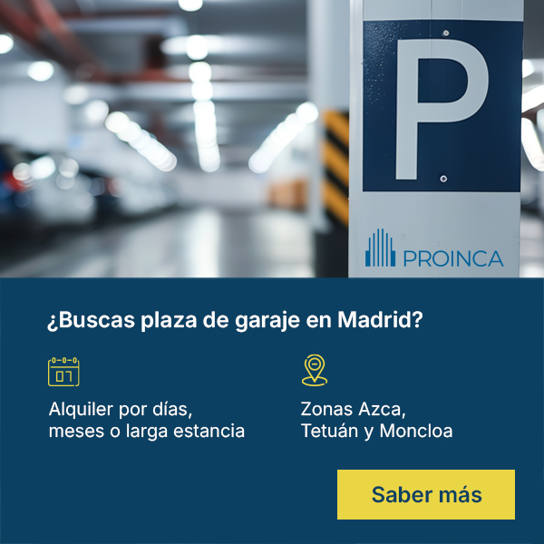 si buscas plaza de garaje para alquilar en madrid visita proinca.es