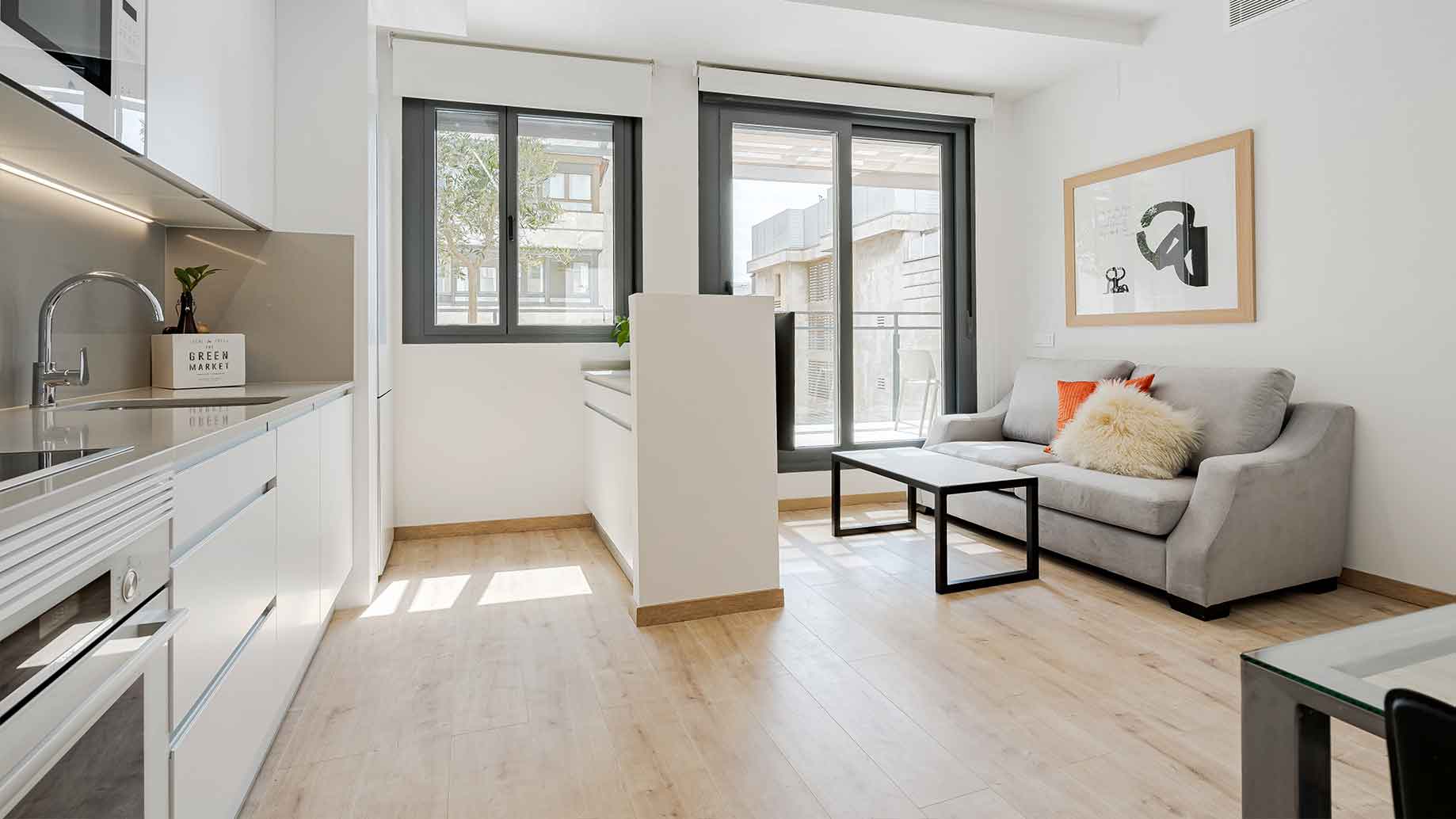 piso amueblado en alquiler para jóvenes en Madrid