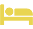 Icono de una cama